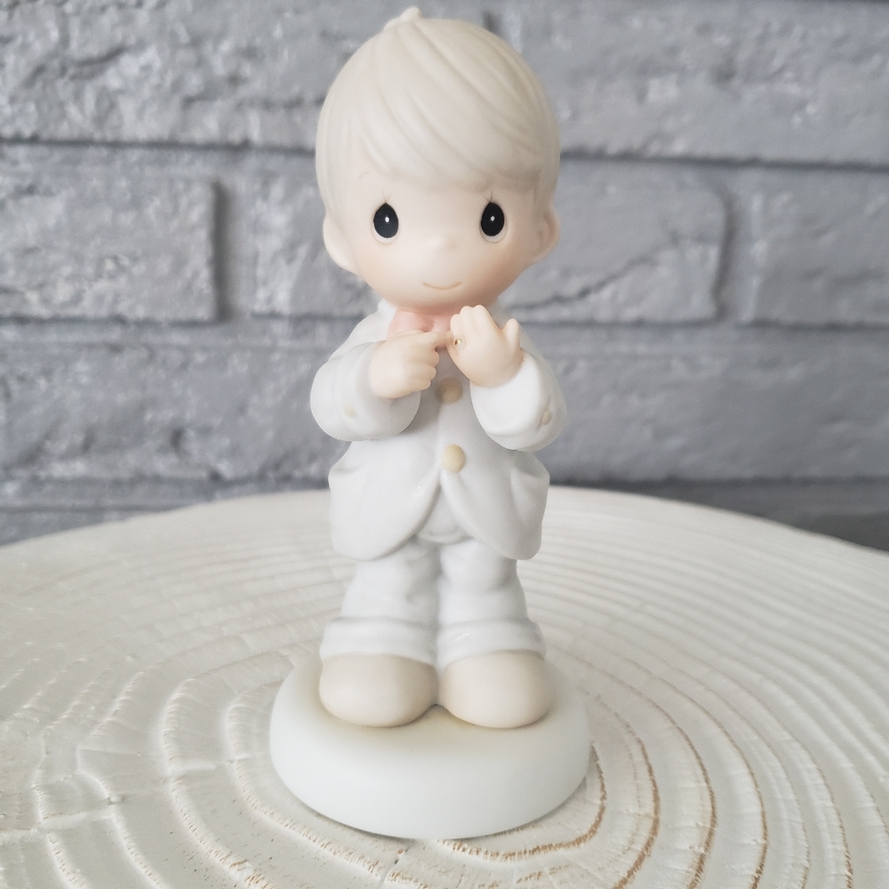 Enesco Precious Moments “I Still Do” 1993 Figurine 531006.